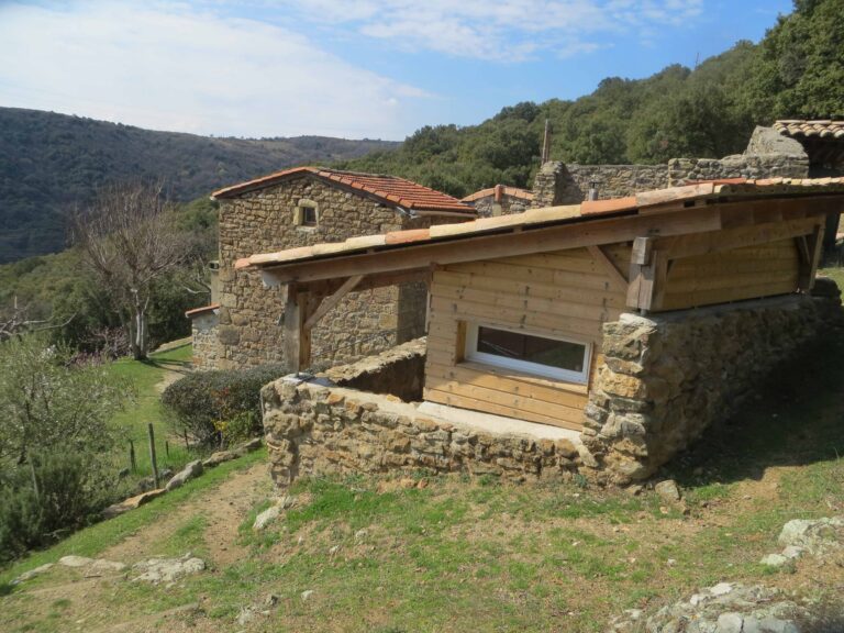 Construction du sauna